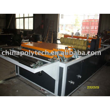 PVC plastic roofing sheet extrusion line factory